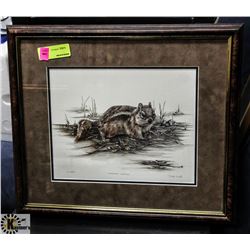 JUDI WIED FRAMED PRINT O.C. WOODLAND WANDER 31/350