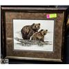 Image 1 : JUDI WIED FRAMED PRINT O.C. WILD,WOOLLY&WET 31/350