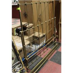 ANTIQUE DOUBLE BED WITH RAILS