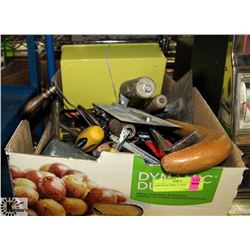 CARTON OF MISC TOOLS