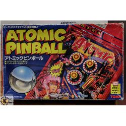 TOMY ATOMIC TOY PINBALL GAME
