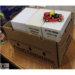 BOX OF COLLECTIBLE CARS