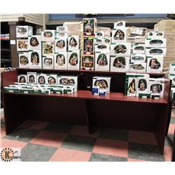 LARGE RECEPTIONIST DESK, 96"X30"X42".