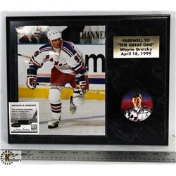 FAREWELL TO " THE GREAT ONE " WAYNE GRETZKY