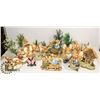 Image 1 : SHELF 4) LARGE LOT OF ASSORTED PENDELFIN ORNAMENTS