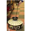 Image 1 : STAINED GLASS STYLE PEPSI LAMP SHADE.