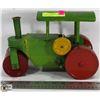 Image 1 : ANTIQUE TINPLATE CLOCKWORK STEAM TRACTOR.