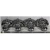 Image 1 : SET OF 4 CHROME LEGS WITH BALL AND CLAW FEET