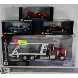 LONGHAULER W/3 CARS COLLECTIBLES