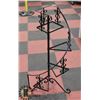 Image 1 : BLACK METAL STAIRCASE STYLE 4-PLANT PLANT