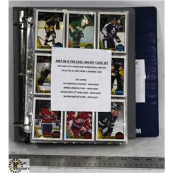 1987-88 O-PEE-CHEE HOCKEY CARD SET