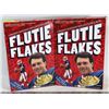 Image 1 : 2 BOXES OF SEALED LIMITED EDITION FLUTIE FLAKES