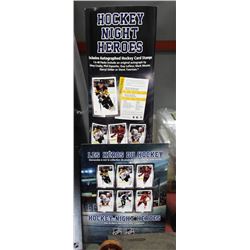 61" HOCKEY NIGHT HEROES STAMP DISPLAY STAND &