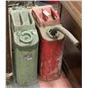 Image 1 : PAIR OF VINTAGE GAS CANS