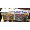Image 1 : 2 LARGE PUZZLES - MARVEL & LOONEY TUNES.