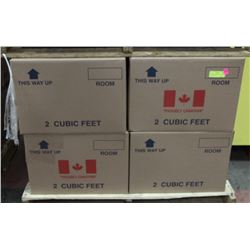 PALLET W/ 12 BOXES OF ASSORTED VINYL RECORDS.