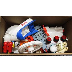 BOX OF BILLY BASTOFF ACCESSORIES AS IS.