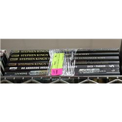 LOT OF STEVEN KING/MISC GRAPHIC NOVELS.