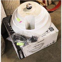 BATHROOM VESSEL SINK 18" TRI STEP DESIGN WITH