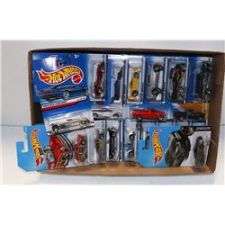 FLAT OF HOTWHEELS COLLECTOR CARS ON CHOICE