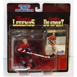 1983 BOBBY HULL AUTOGRAPHED HOCKEY FIGURINE