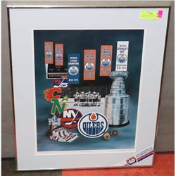 COLLECTIBLE SIGNED & NUMBERED '83-'84 ROAD TO STAN