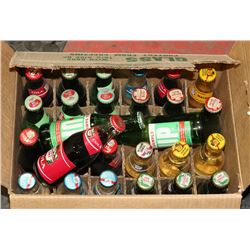 BOX OF 26 UNOPENED VINTAGE SODA - 24 CANADA DRY