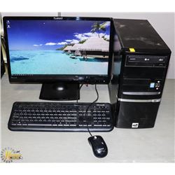 CUSTOM BUILT ASUS DESKTOP iNTEL i5/DUAL HARD DRIVE