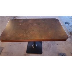 LOT OF 3 VENEER RESTAURANT DINING TABLES