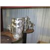 Image 4 : Qty 10 Stainless Steel Ice/Wine Buckets w/ Lids on Pole Base