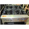Image 1 : Imperial 4-Burner Countertop Natural Gas Stove, Fully Reconditioned