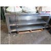 Image 2 : Stainless Steel Ice Bin w/ Counter & Shelving (contents not included) 78.5”W x 30"D x 66”H