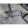 Image 2 : Black Metal Upright Mixing Bowl Hand Truck Dolly