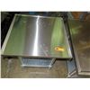 Image 2 : Stainless Steel Edged Work Table w/ Undershelf 2’W x 2'D x 25”H