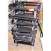 Image 1 : Multiple Misc Black Metal 4-Caster Rolling Base