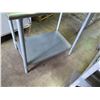 Image 3 : Stainless Steel Utility Table w/ Undershelf 3’W x 2"D x 35”H