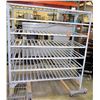 Image 1 : 6-Tier Baker's Cooling Rack Metal 5’W x 28"D x 67.5”H