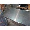 Image 3 : Rolling Stainless Steel Utility Table w/ Wire Rack 50”’W x 2’D x 40”H