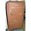 Image 1 : General Electric Brown Vintage Footed Single-Door Refrigerator