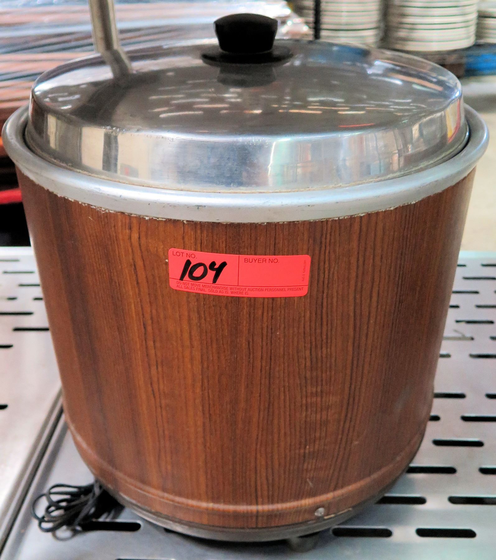 Pattern Rice Cooker NV-25 Wood Grain Pattern Electric Rice Cooker AC100V-47W
