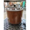Image 2 : NV-25 Wood Grain Pattern Electric Rice Cooker AC100V-47W
