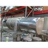 Image 2 : Rolling Shelving Unit (w/ bad wheel) & Contents - Stainless Steel Pots & Containers