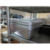Image 2 : Contents of Shelf - Stainless Steel Rectangle Pans, Divided Warmers, Steamers, etc