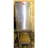 Image 1 : Stainless Steel Holding Cabinet on Rolling Cart 23.5"W x 29"D x 40"H