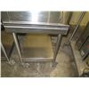 Image 2 : Stainless Steel Holding Cabinet on Rolling Cart 23.5"W x 29"D x 40"H