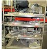 Image 1 : Contents of Shelving Unit: Mixer Accessories & Misc. Parts
