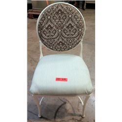 Qty 14 Chairs w/ Metal Frame, Upholstered Seat & Backrest