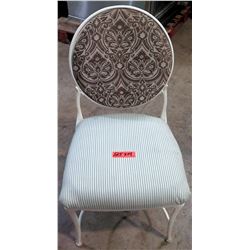 Qty 14 Chairs w/ Metal Frame, Upholstered Seat & Backrest