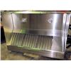 Image 1 : Lambertson Stainless Steel Kitchen Exhaust Hood 6' x 48" x 21"