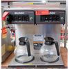 Image 1 : Bunn O'Matic CWTF 4/2 Twin 120V Coffee Brewer w/ 4 Top Warmers